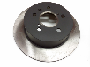 Image of Disc Brake Rotor (Rear) image for your 2008 Toyota Camry 3.5L V6 A/T SE SEDAN 